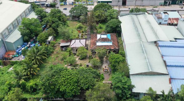 Ngôi đình 186 trở nên hoang phế tại TP Hồ Chí Minh